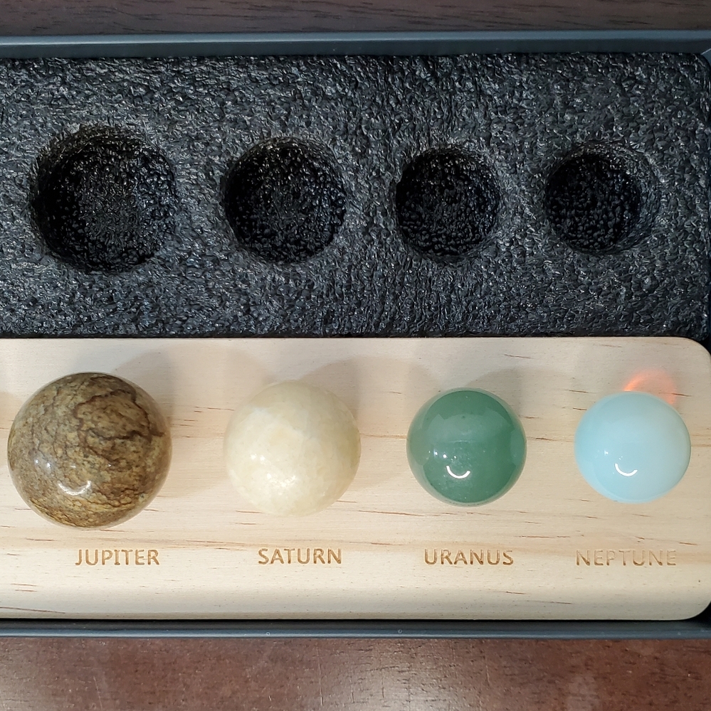 Solar System Crystal Sphere Planets, New - Picture 6 of 17